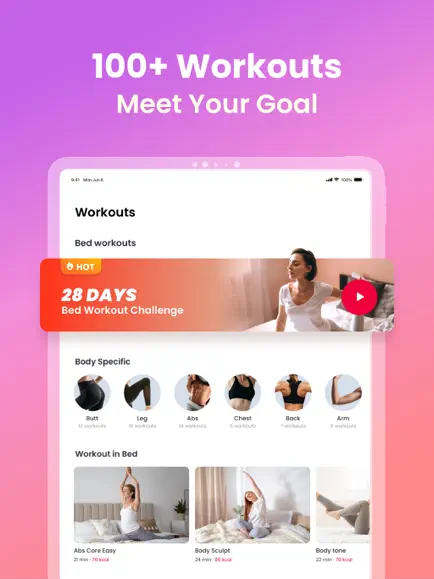 JustFit App Workouts