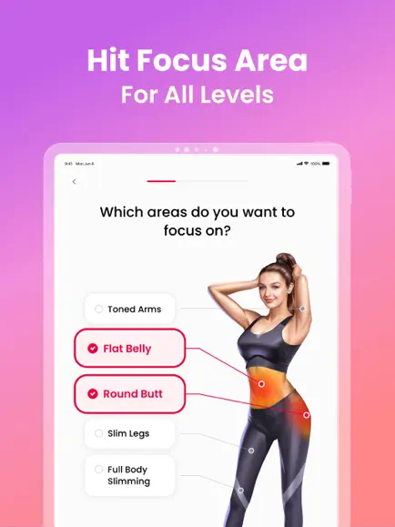 JustFit App Areas To Focus On