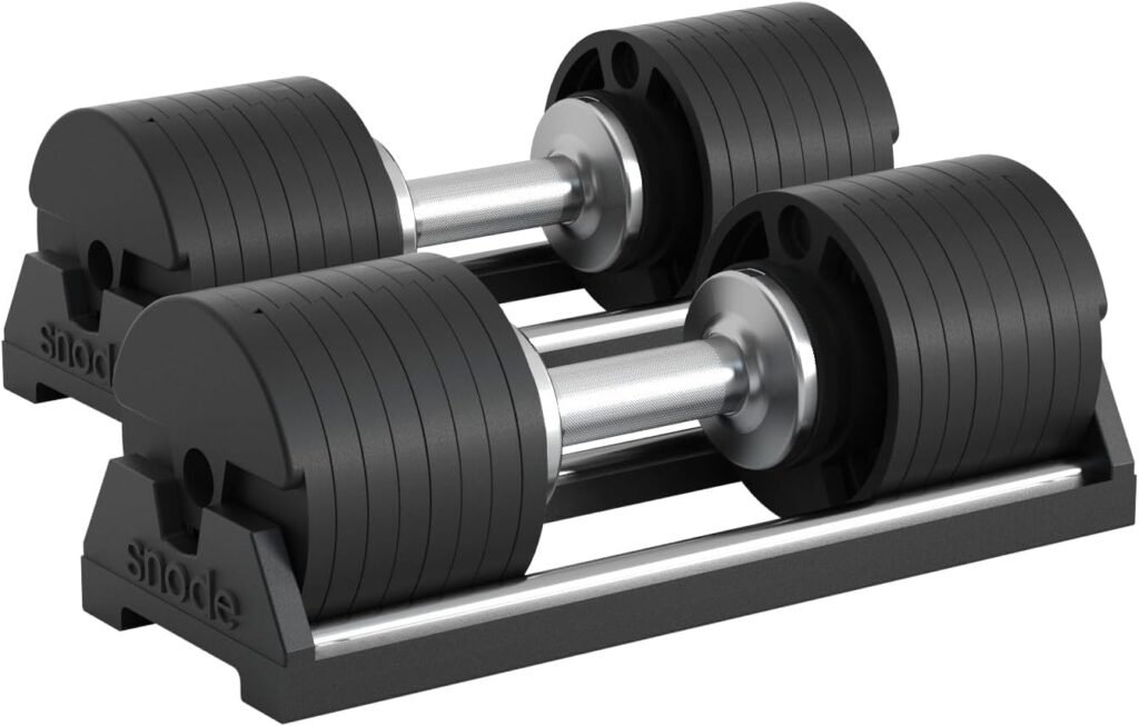 Snode adjustable dumbbells