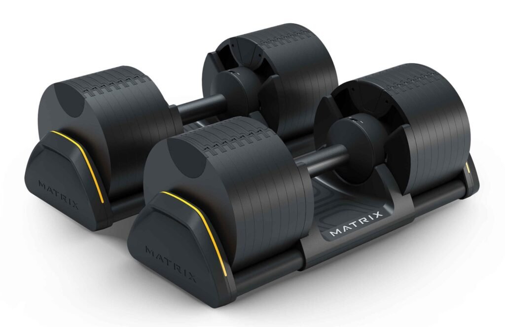 Matrix adjustable dumbbells